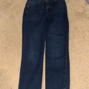 Express cropped jeans.